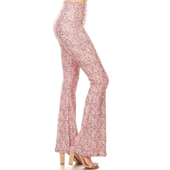 Pants - 🎉Pink Trendy Soft Flare Leggings